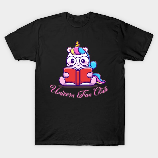 Unicorn Fan Club T-Shirt by capo_tees